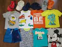 MEGA PAKA dla chłopaka t-shirty, spodenki, koszulki 110, H&M, Smyk,