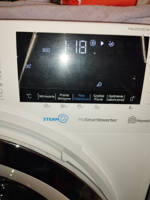 Pralka Beco slim proSmart inverter steamcure para Home Whiz.