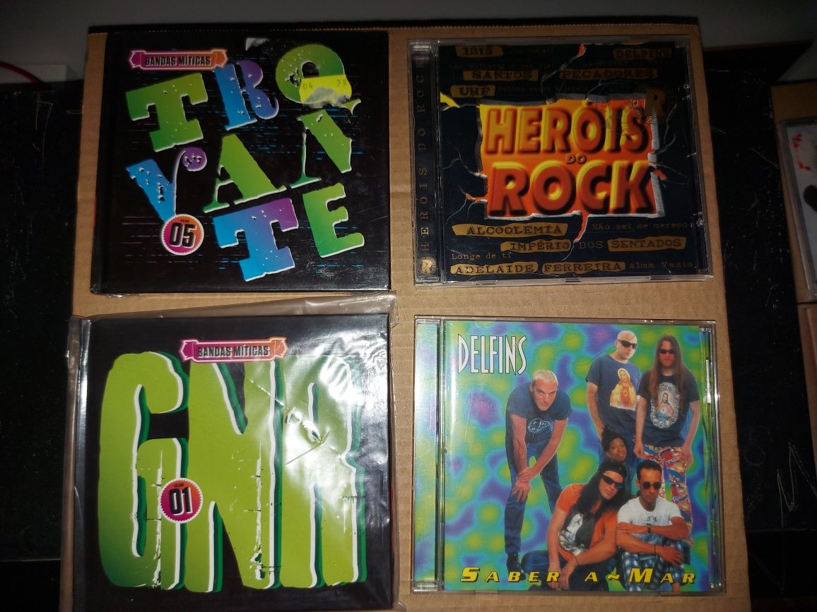 Cd rock pop nacional e estrangeiro