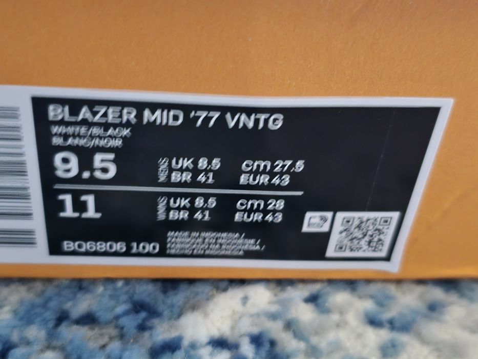 Nike blazer novas em caixa