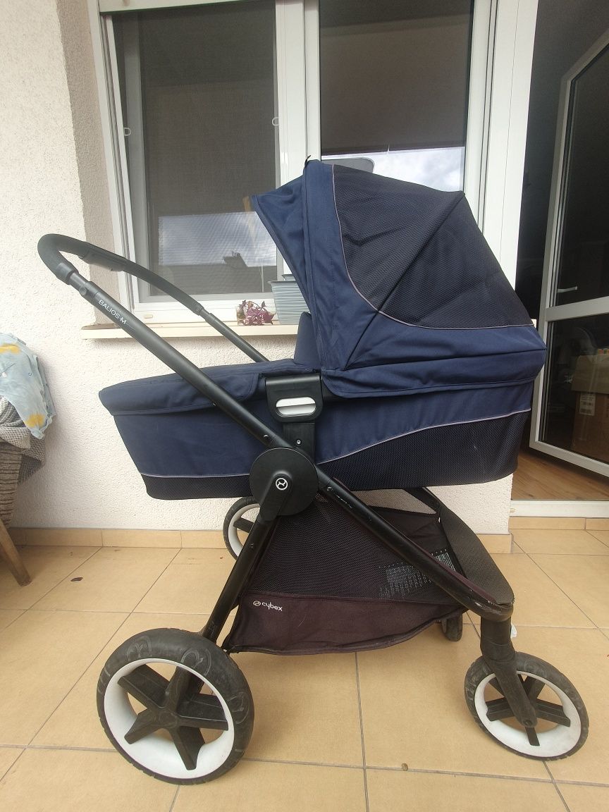 Wózek Cybex Balios M + Cybex Aton 5 i baza