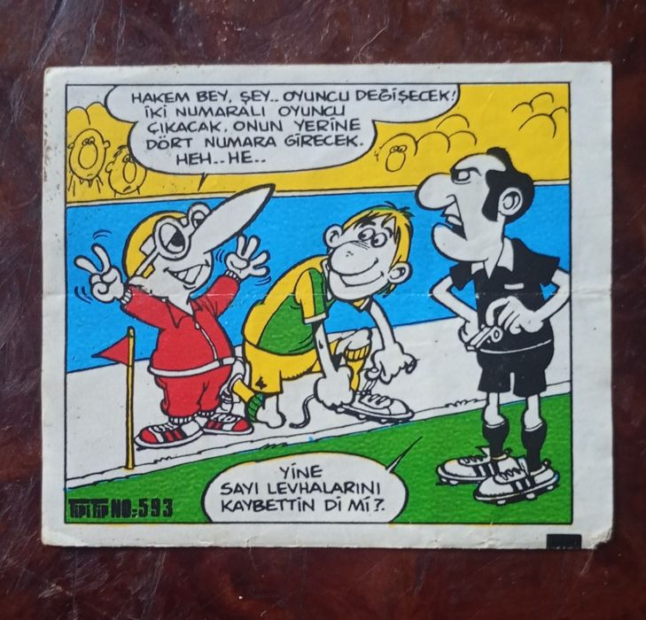 Детские вкладыши от жвачек TipiTip