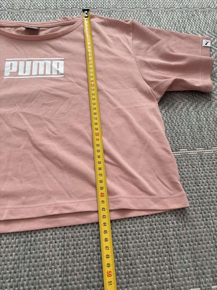 Crop top koszulka bluzka oversize puma XXS XS 152