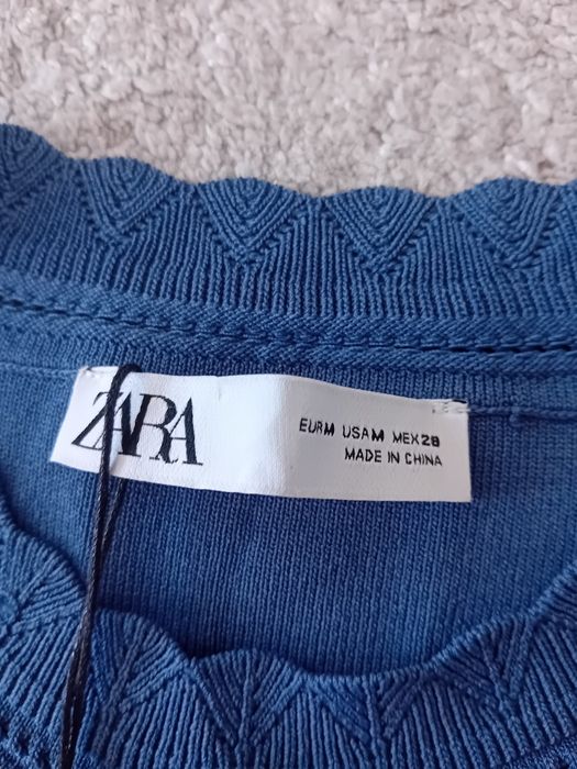 Платье синие зара