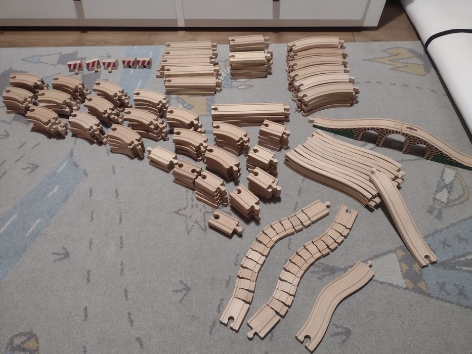 Tory drewniane, Brio, Ikea, Lidl