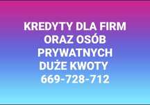 Kredyty Dla Każdego  Dojazd do Klienta  DUŻE KWOTY