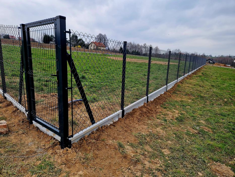 Ogrodzenia panelowe, siatkowe, joniec i inne