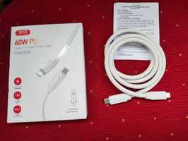 Kabel USB typ C - USB typu C Przewód do telefonu tableta laptopa 60W