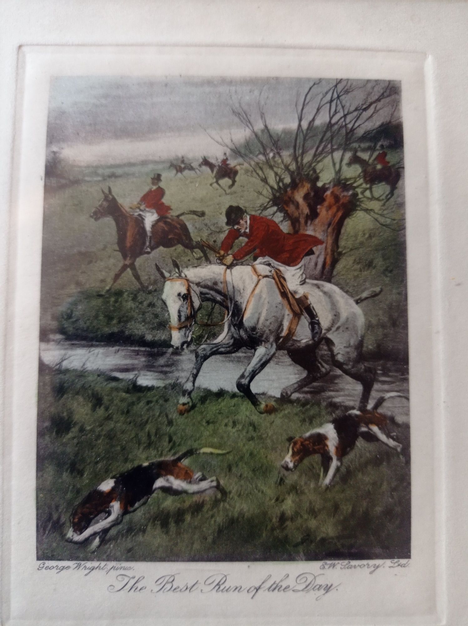 Lithographia "The best run of the day"