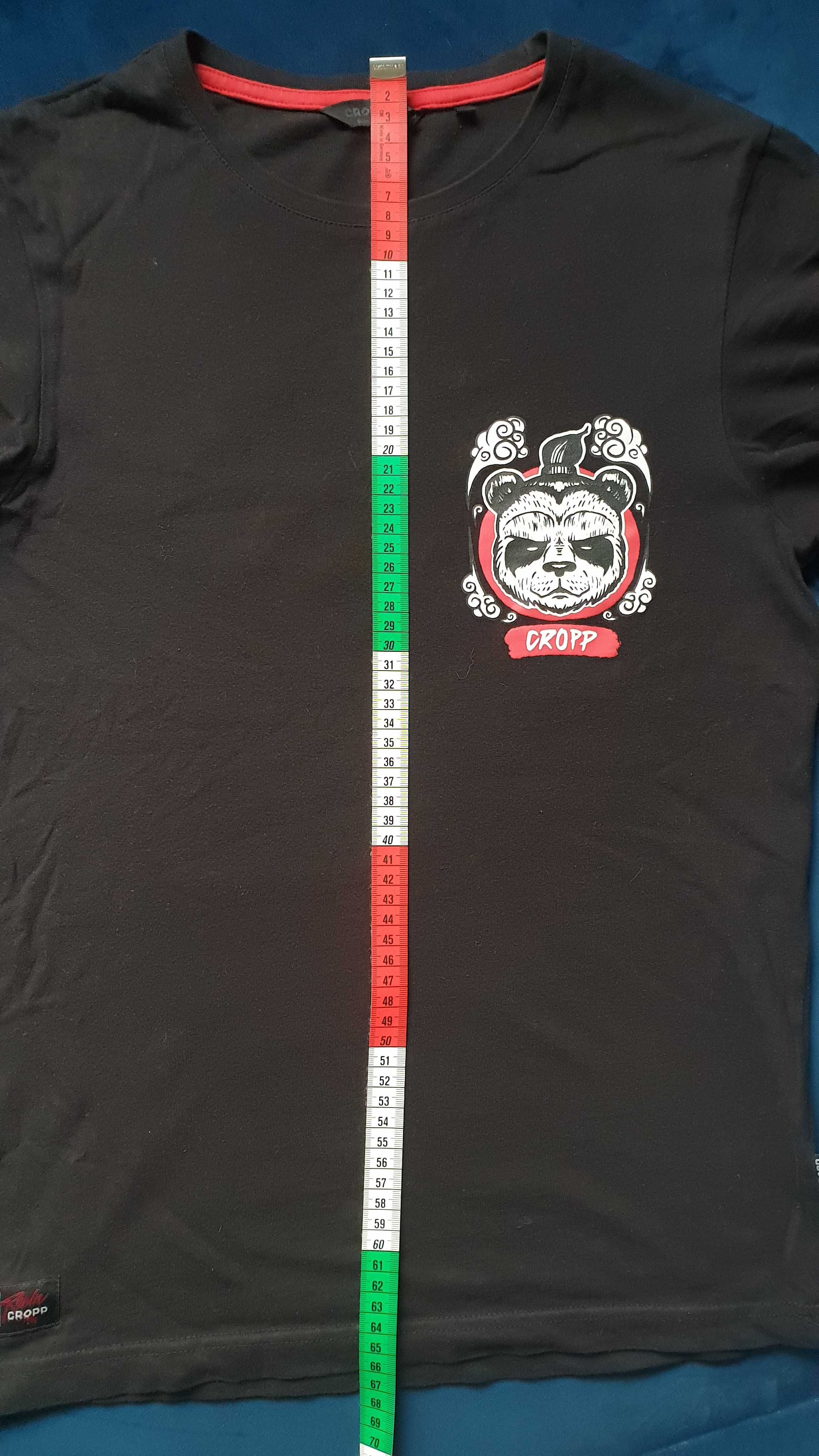 Koszulka panda Cropp rozmiar xs stan bdb