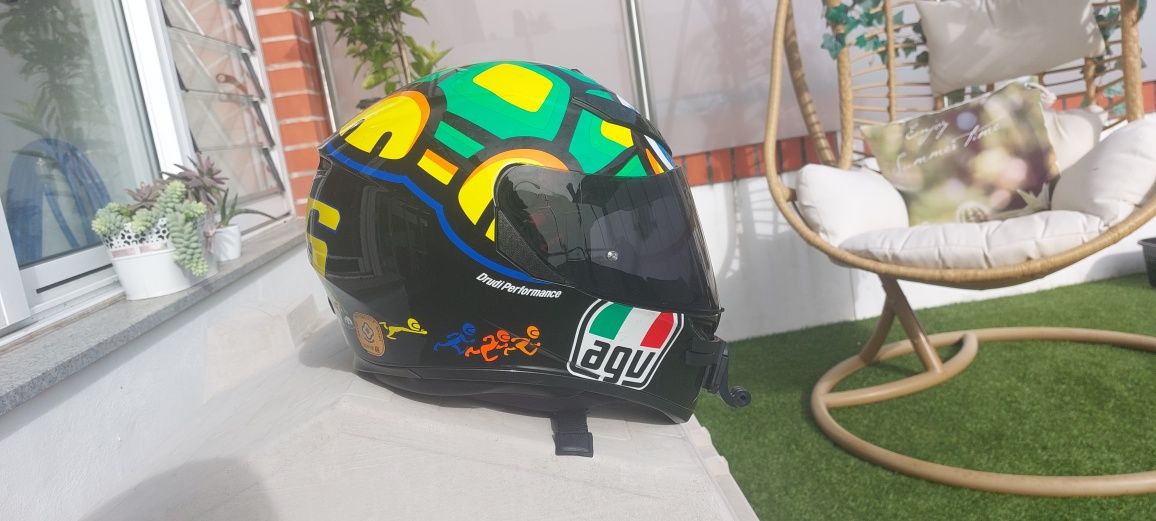 Capacete Mota AGV k3 sv