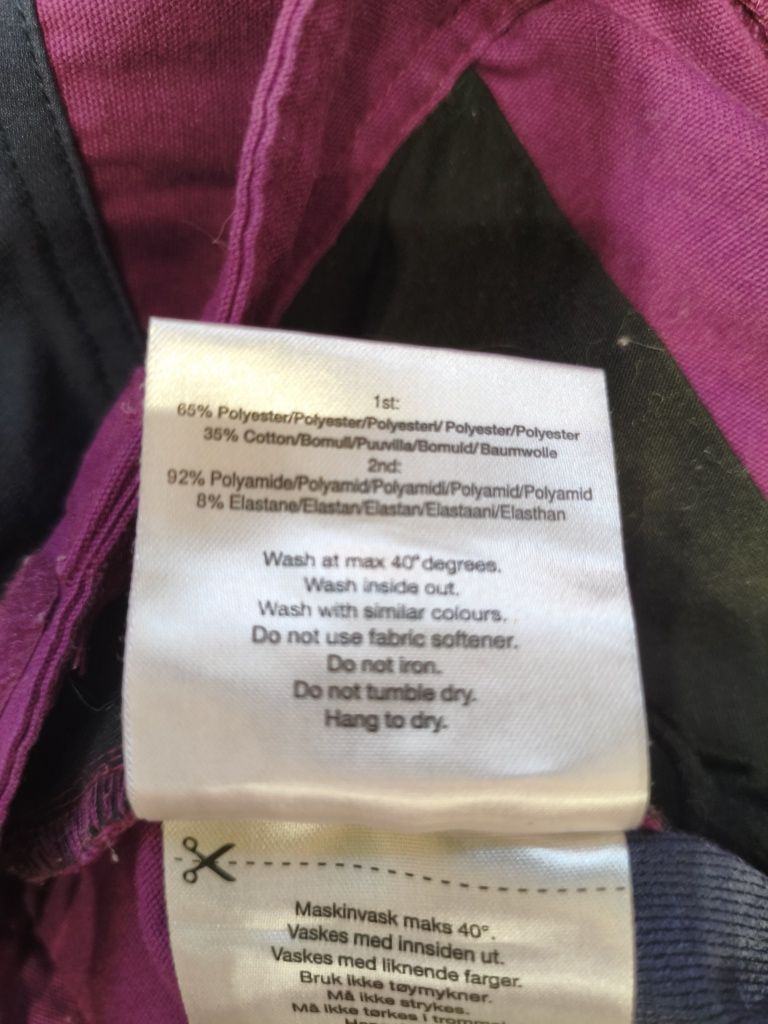 Spodnie trekkingowe turystyczne damskie NEOMONDO r.14/XS góry outdoor