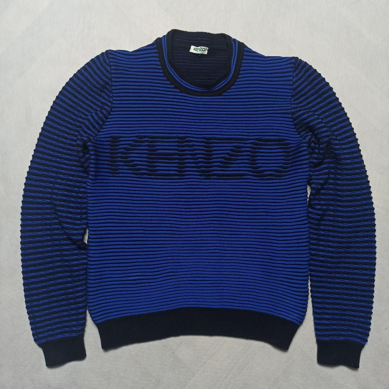 Hologram sweter
Kenzo striped knit 3d futuristic sweaterSzerokość 53