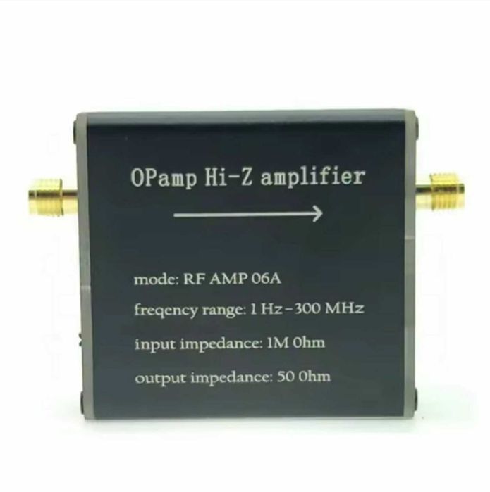 Wzmacniacz Hi-Z RF przedwzmacniacz do rtl sdr ,skanera, radioodbiornik