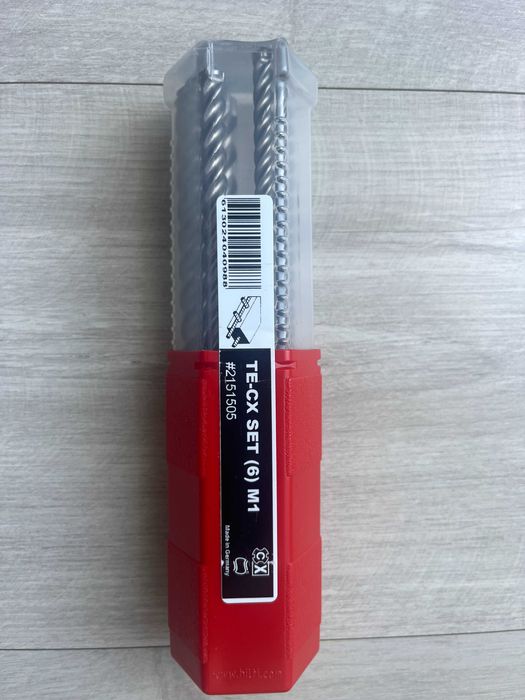 Zestaw wierteł HILTI - SDS PLUS