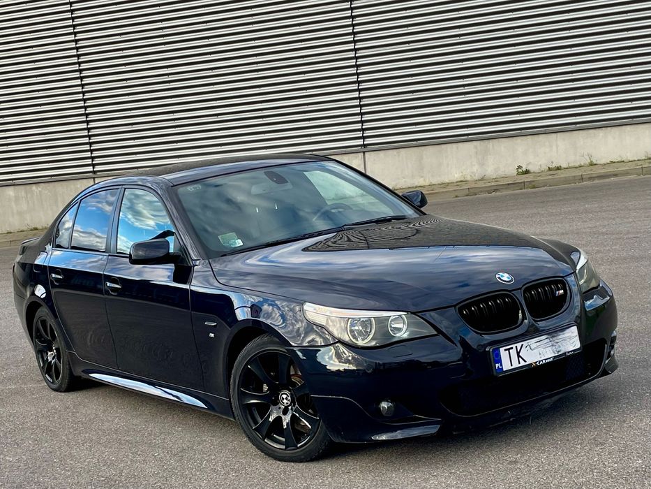 BMW E60 525D ‼️ Ori M Pakiet ‼️ ORYGINALNY LAKIER ‼️ CarbonSchwarz ‼️