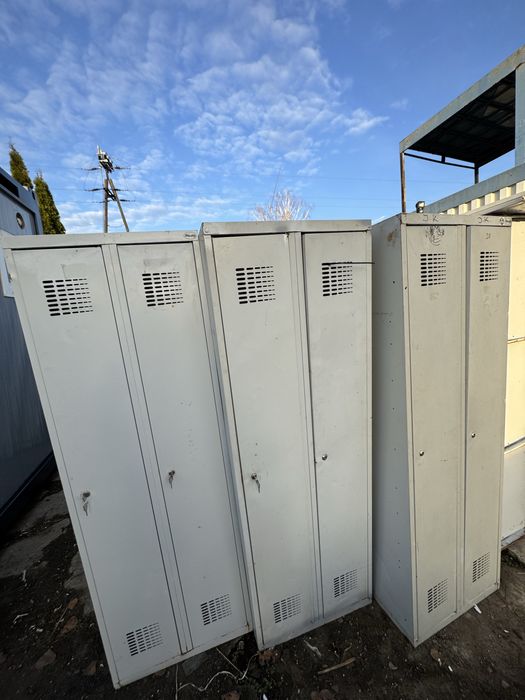 Szafka BHP szara budowa biuro