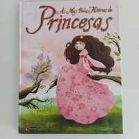 Livro " As mais belas histórias de princesas"