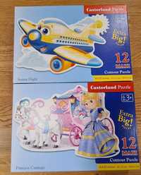 Puzzle konturowe Castorland Maxi 12