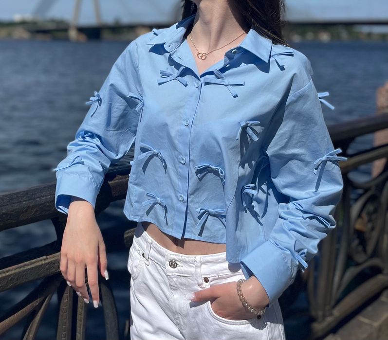 Сорочка з бантиками