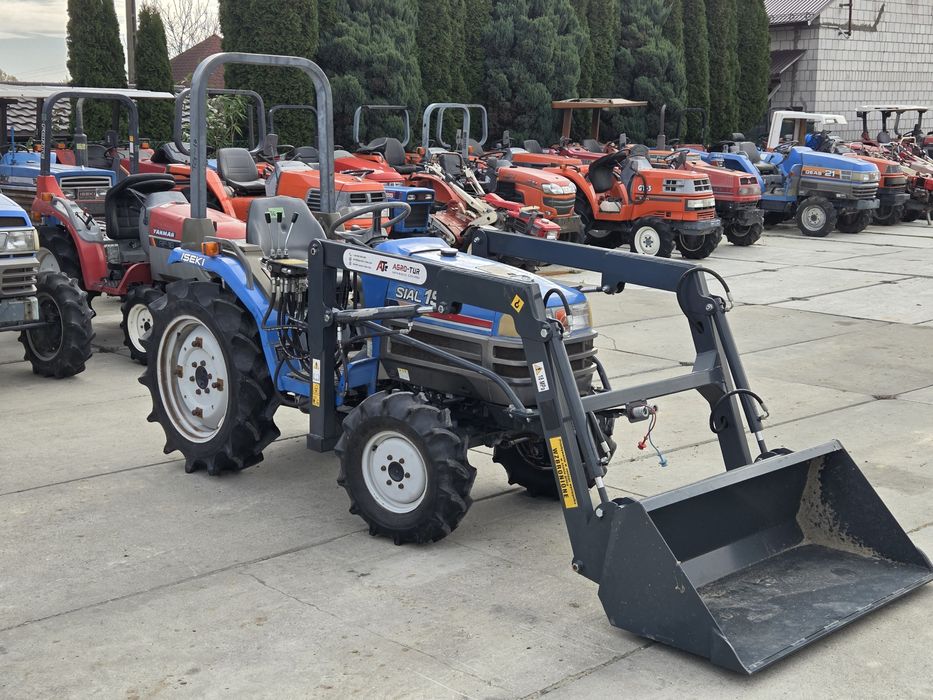 Traktorek japoński Iseki Sial 193 z turem 3 sekcyjnym 19km wspomaganie