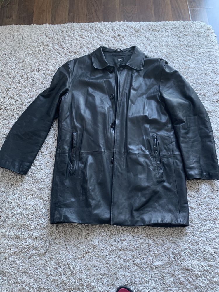 Kurtka męska skóra naturalna Hugo Boss XL /XXL
