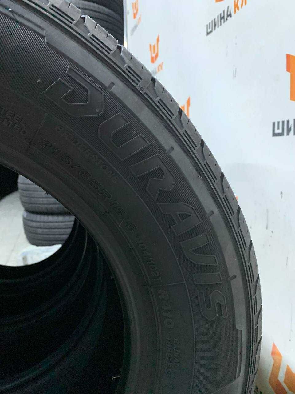 Шини літні бу Bridgestone Duravis R410 215/65 R15C 104/102T 4шт