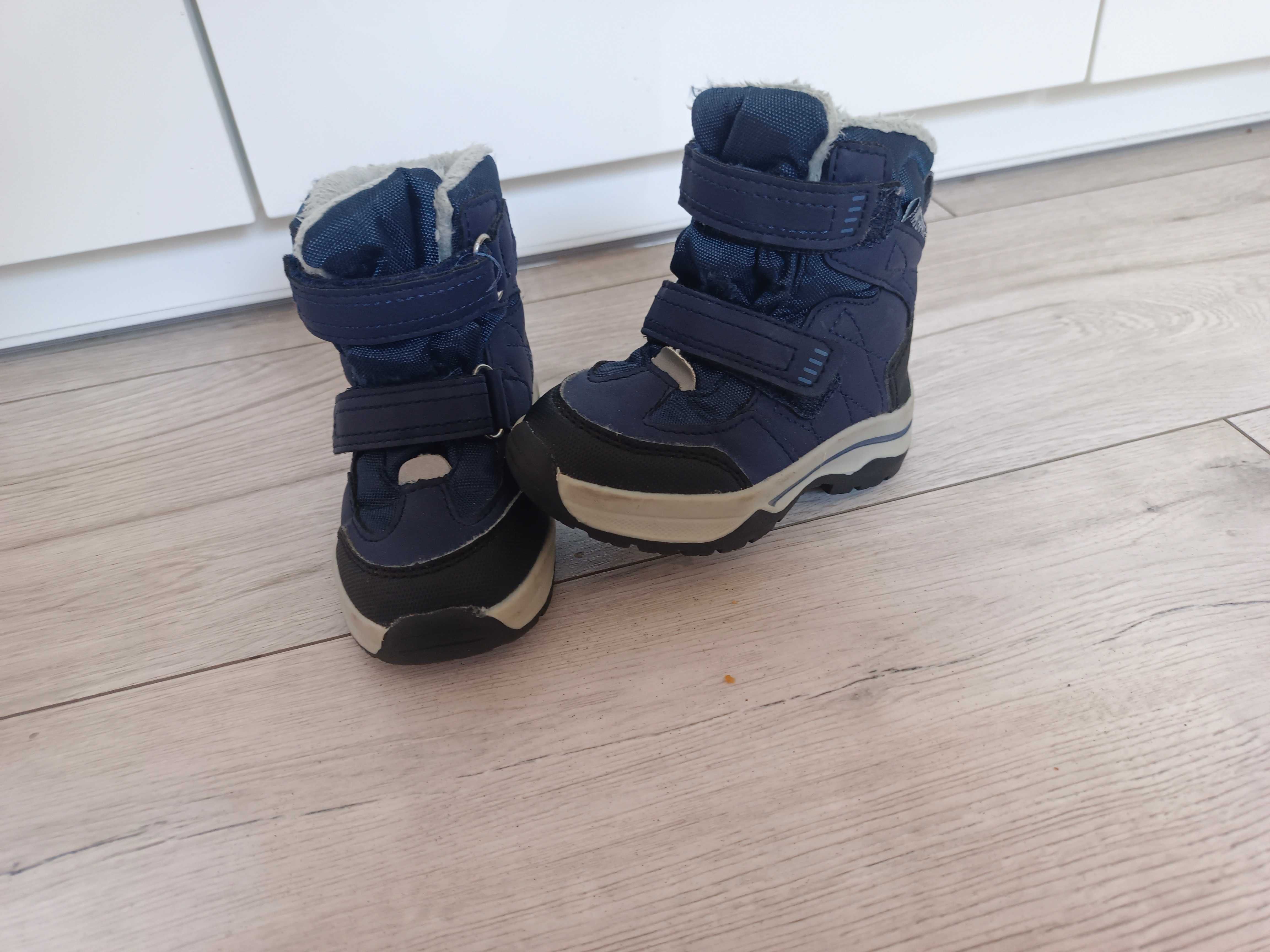 Buty śniegowce lupilu rozm 21 stan bardzo dobry bez przetarć
