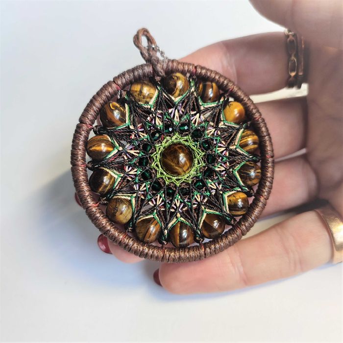 Магический оберег,  амулет, амулет из натуральных  камней. Защита.