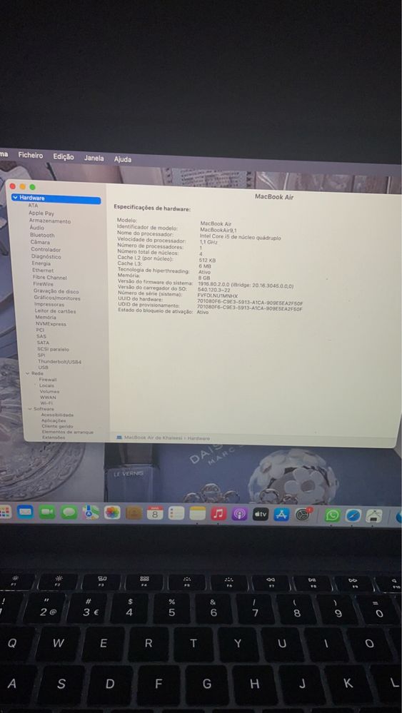 Macbook Air 13 2020