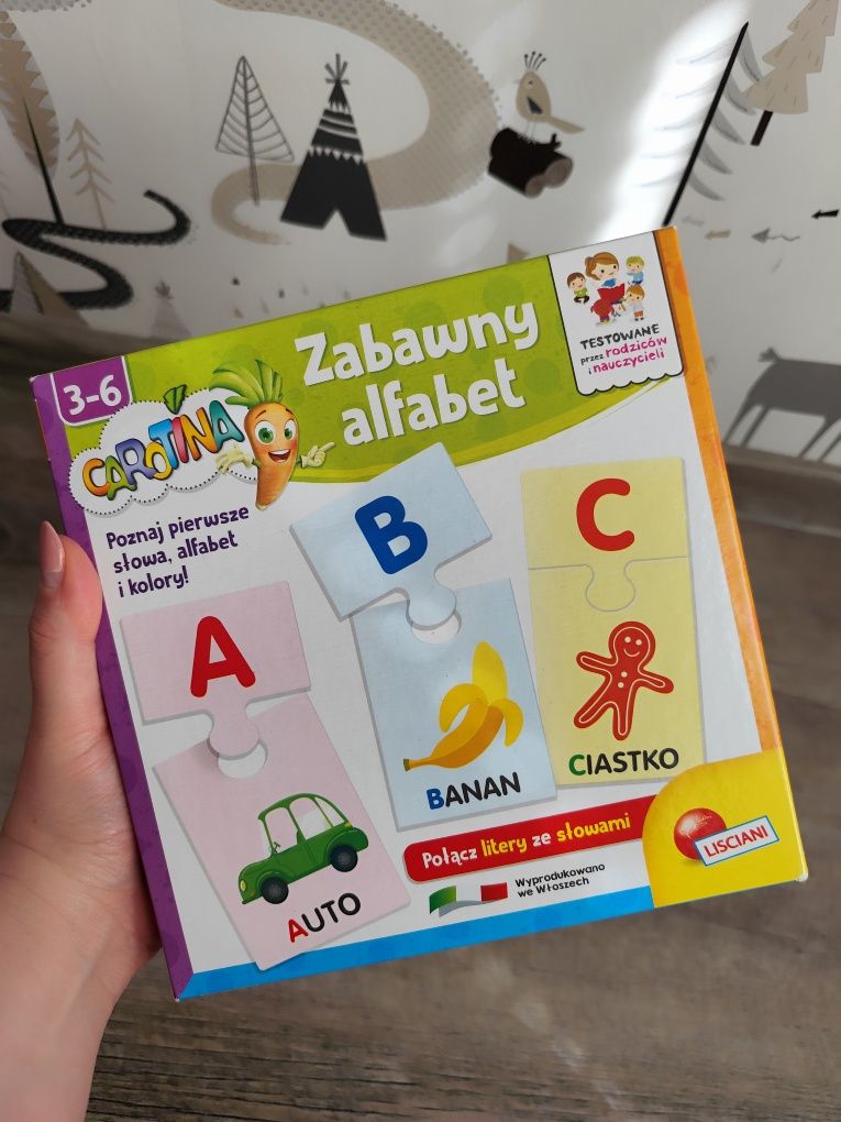 Zestaw puzzli edukacyjnych Carotina