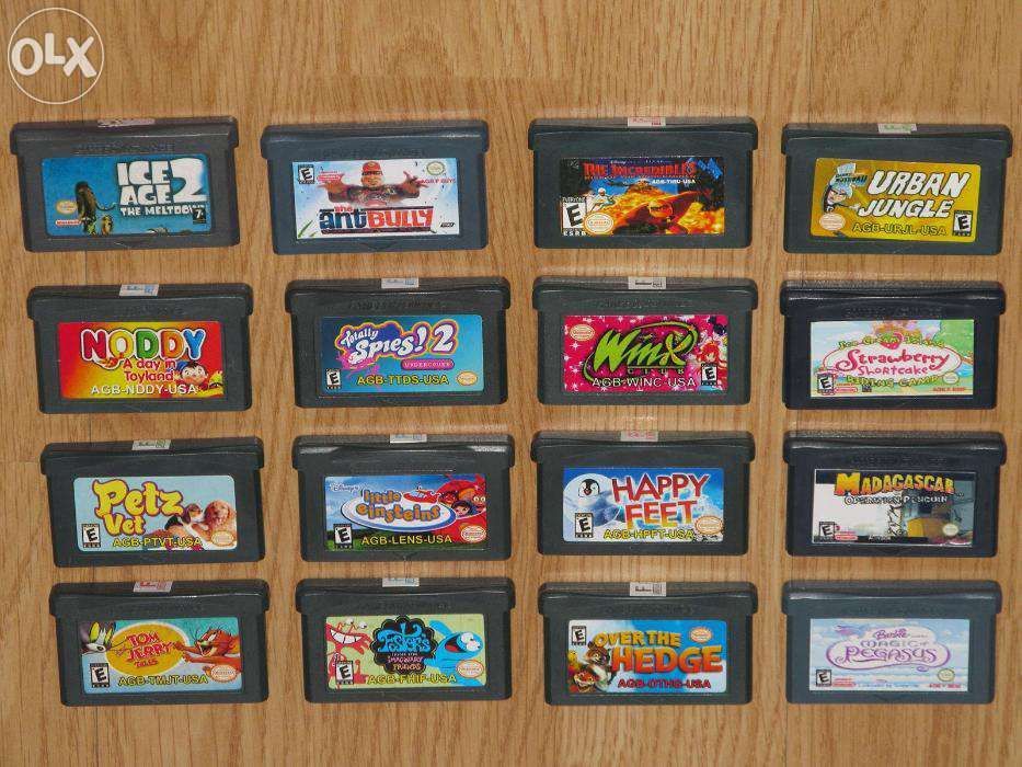 Game Boy Color + GBA | Acessórios | Jogos |  Vendo individualmente