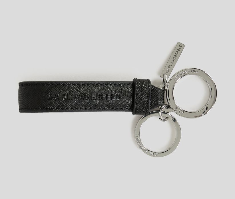 Porta-chaves Karl Lagerfeld Essential Leather Keychain