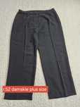 Spodnie z wysokim stanem 52 xxxxxl