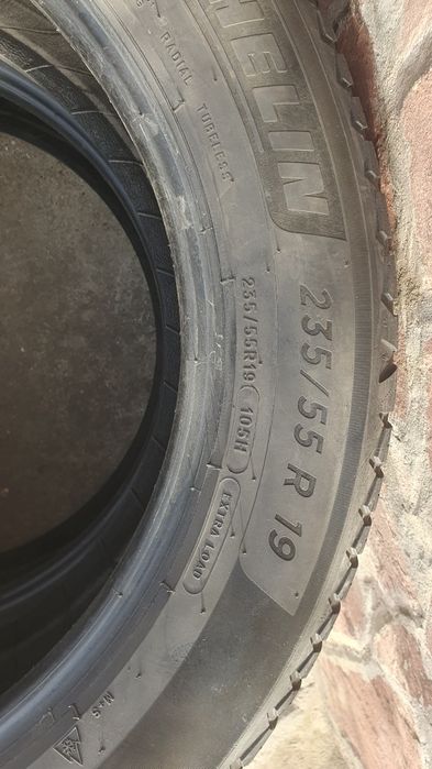 Пара коліс Michelin 235/55/19 ЗИМА 2023 року Протектор 5.5 мм.