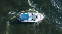 Jacht houseboat Nautika 830 lux czarter Mazury Giżycko okazja