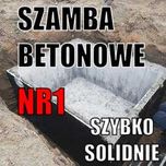 Betonowe- Szamba 4m3 zbiorniki betonowe, piwniczki