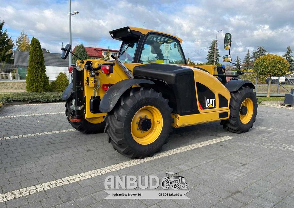 Ładowarka teleskopowa Caterpillar TH357D CAT Widły do palet Klima 336C