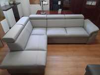 Narożnik PORTO firmy BLACK RED WHITE. Skóra + ekoskóra. Promocja !!!