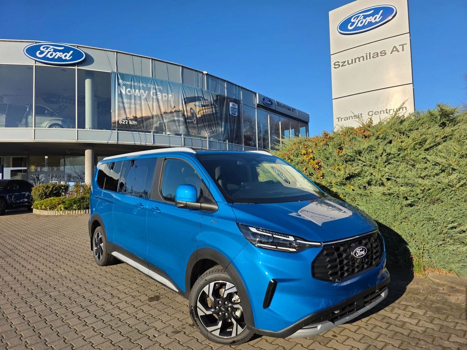 Ford Tourneo Custom Active AWD 4x4 170KM automat, bogata wersja, OD RĘKI!
