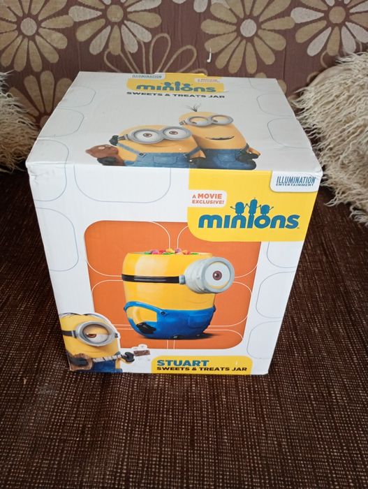 Pojemnik na ciastka i słodycze Minionki