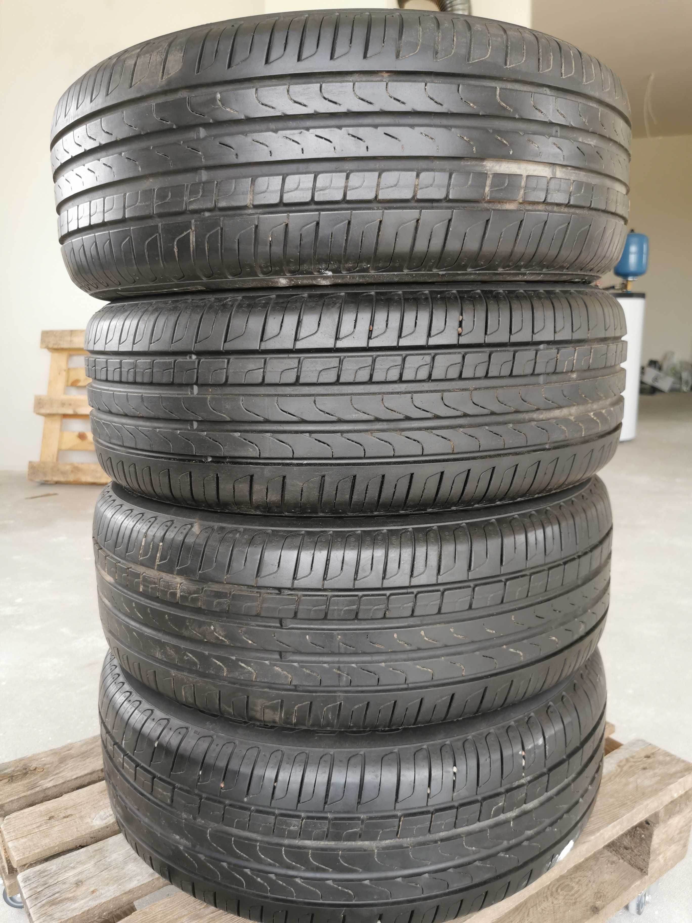 Opony letnie PIRELLI CINTURATO 205/55 R17 Używane- Bardzo dobry stan