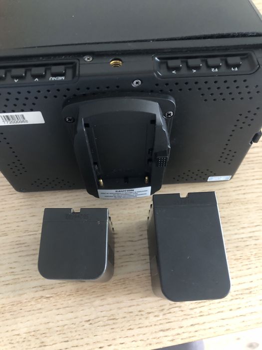 Monitor externo + baterias - Feelworld Monitor T7 Plus 4k Ips 7