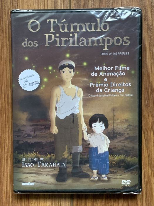 O Túmulo dos Pirilampos - Ghibli - dvd - Animé - Novo