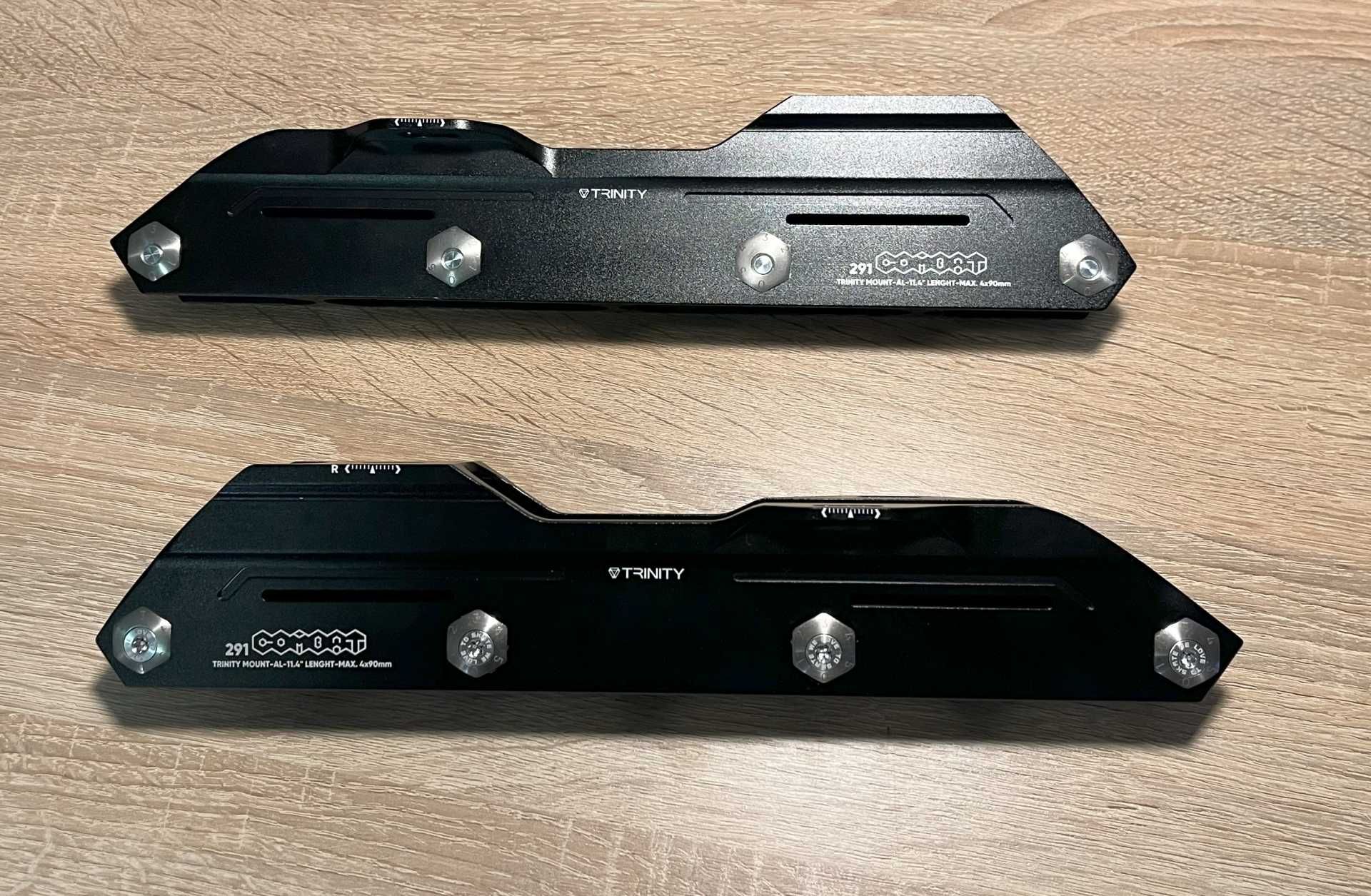 Szyny do rolek Powerslide Combat Rocker 4x90 291mm
