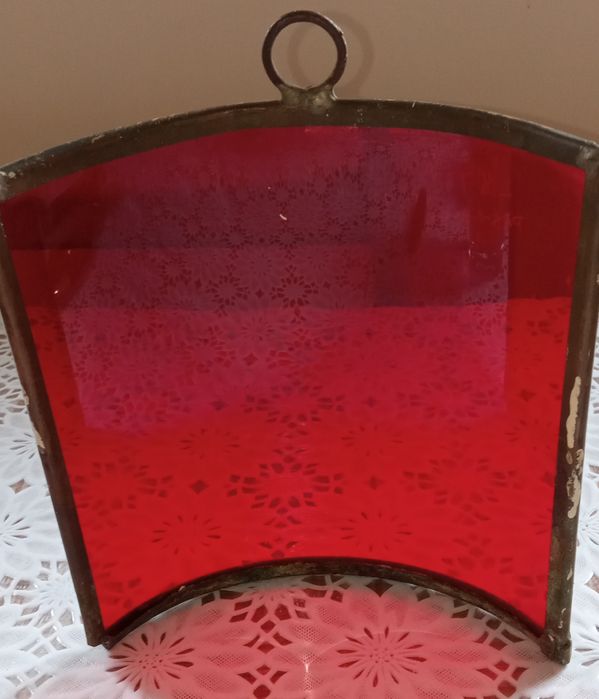 Szkło do lampy naftowej z lat 60 5