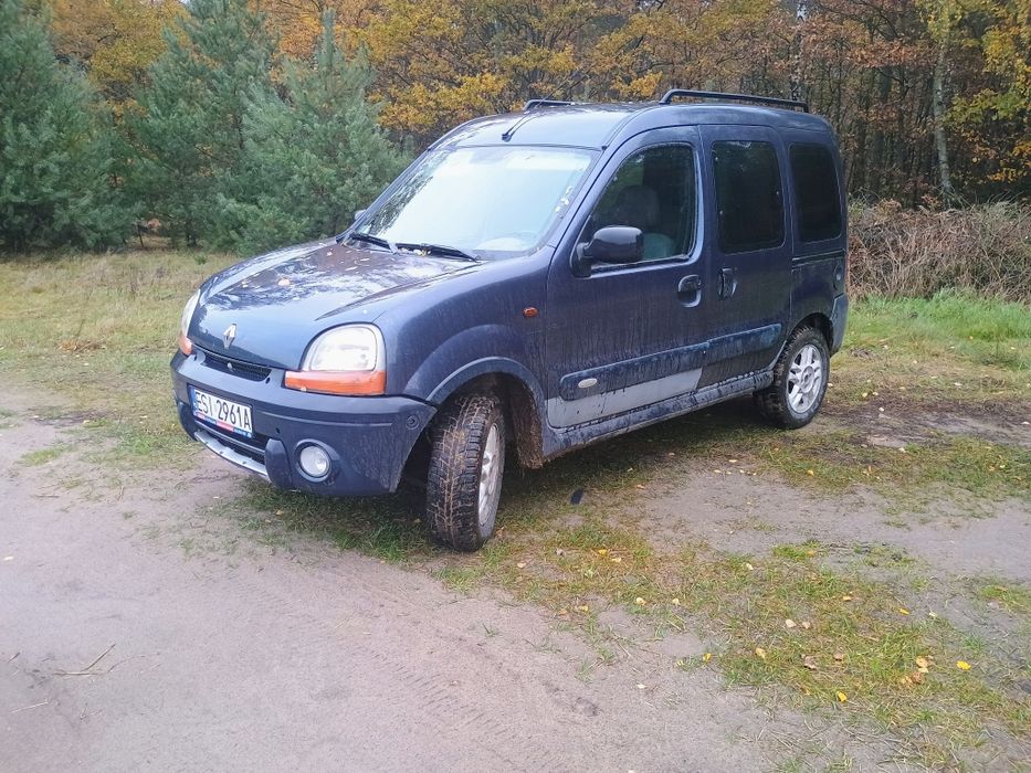 Renault Kangoo z napędem 4x4 1.9 dCi  klimatyzacja hak