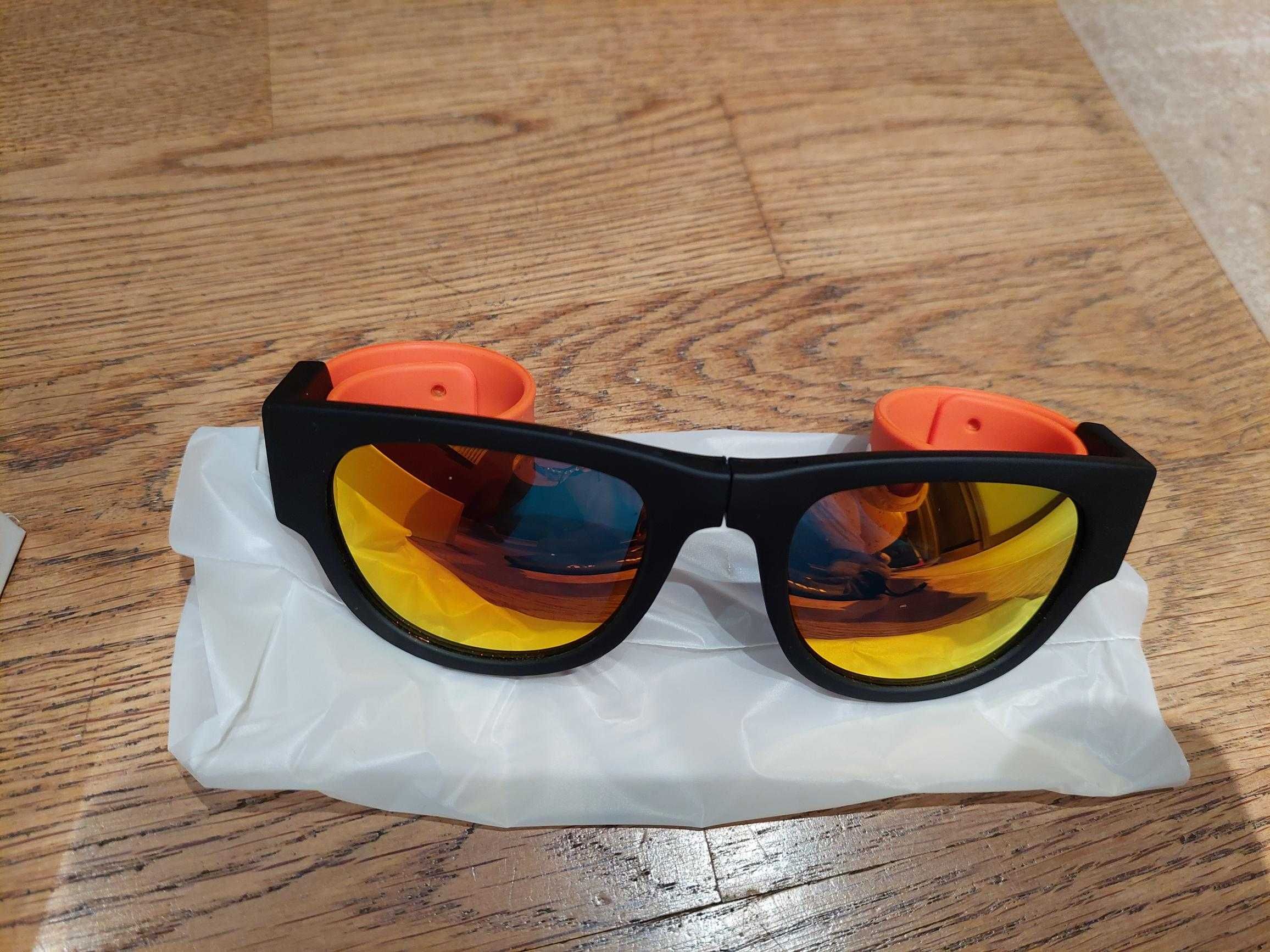 Okulary ELASTYCZNE Spreader - Unisex, sportowe, z filtrem UV