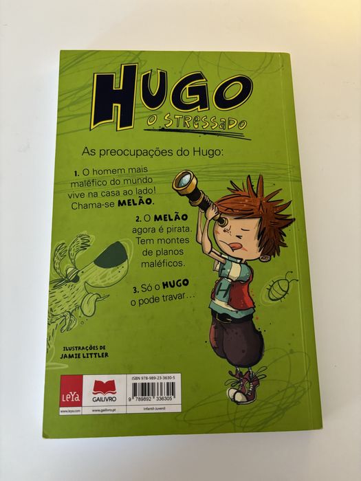 Livro infantil ,Hugo o stressado