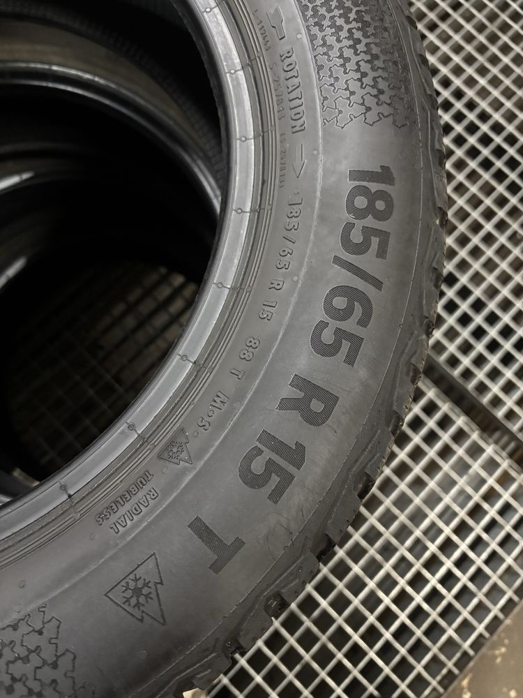 Komplet opon zimowych 185/65 R15 Continental